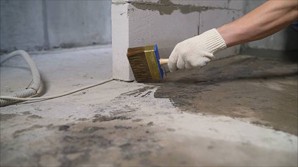 Crawl space vapor barrier installation in Crawfordsville, IN